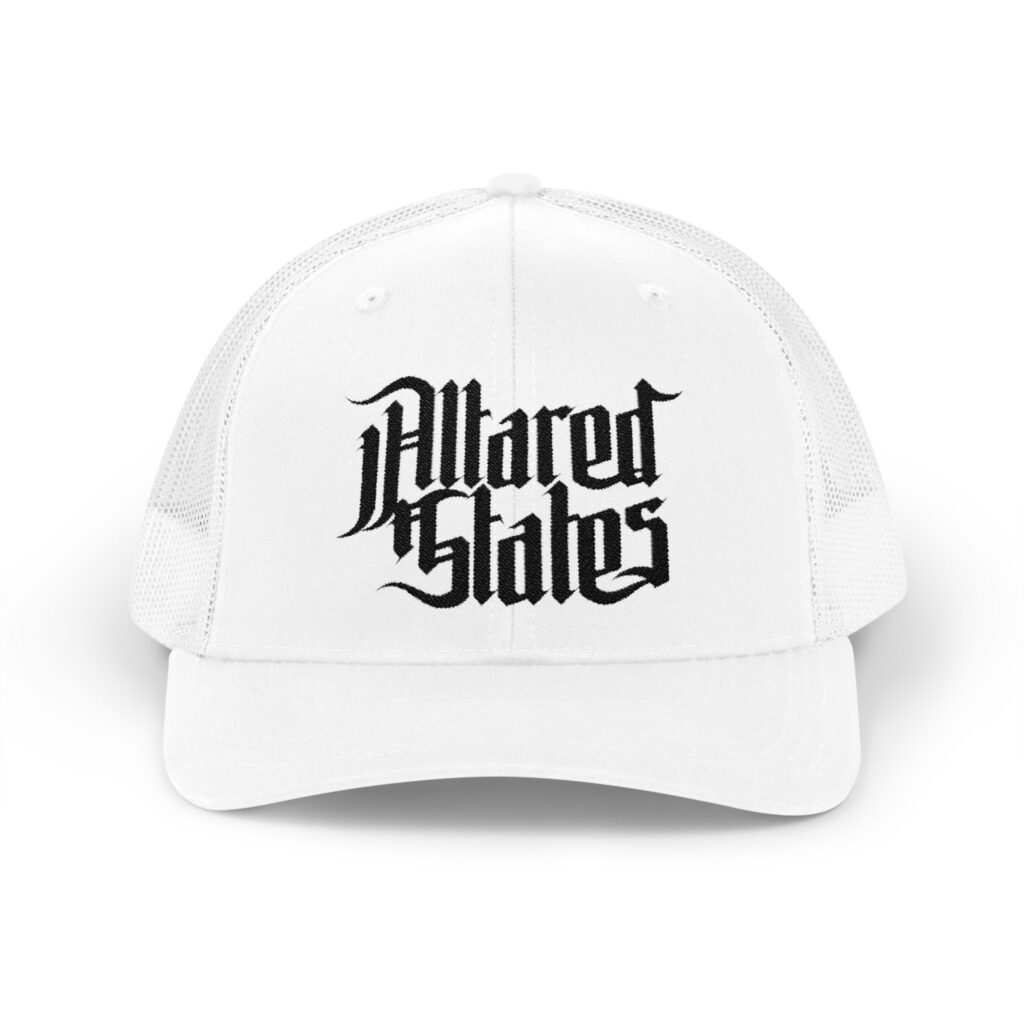 Altared States Embroidered Trucker Hats (7 Different Colors)
